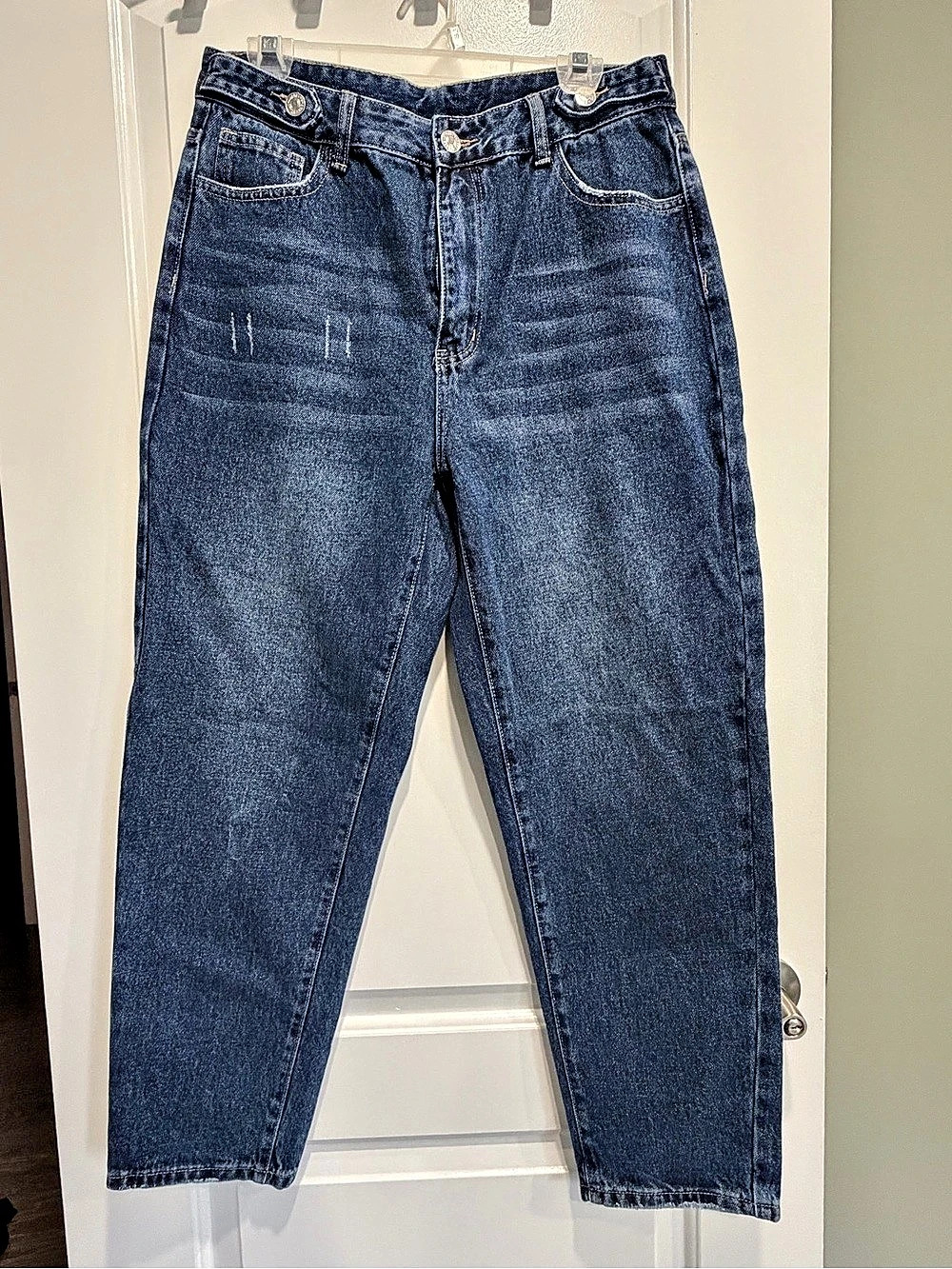 SHEIN High Waist Mom Fit Jeans Straight Leg, size Large